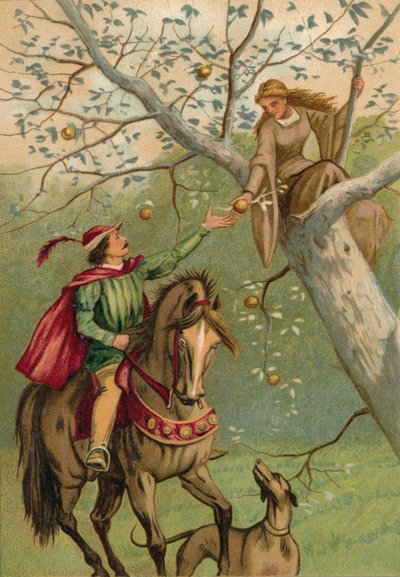 İki Göz ve Şövalye, 1901 by Edward Henry Wehnert