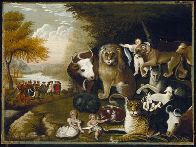 Barışçıl Krallık, c.1833-34 by Edward Hicks