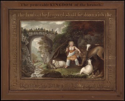 Şubenin Barışçıl Krallığı, c.1825-30 by Edward Hicks