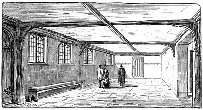Guildhall, Stratford-upon-Avon, Warwickshire, 1885. by Edward Hull