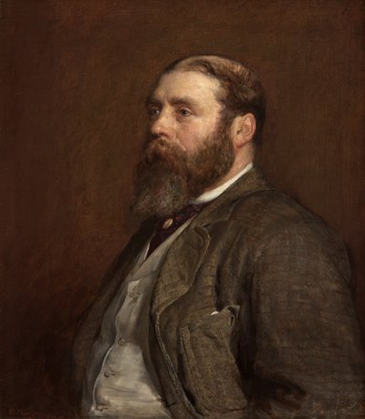 William Henry Wills, Av., M.P. (Lord Winterstoke), 1880 dolayları (tuval üzerine yağlı boya) by Edward John Gregory