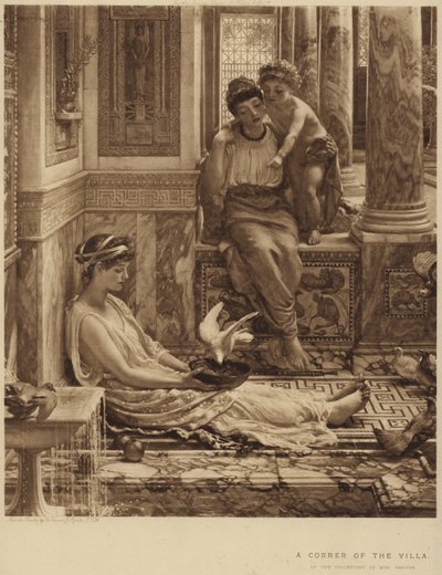 Villadan Bir Köşe by Edward John Poynter