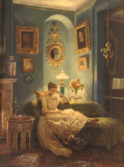 Evde Bir Akşam, 1888 by Edward John Poynter