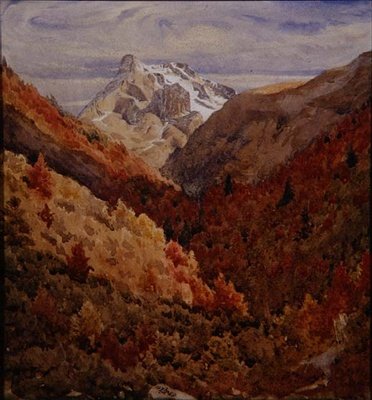 mont Blanc by Edward John Poynter