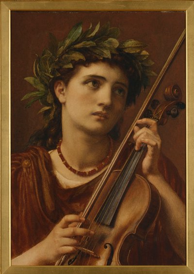 Müzik, Heavenly Maid, 1889 by Edward John Poynter