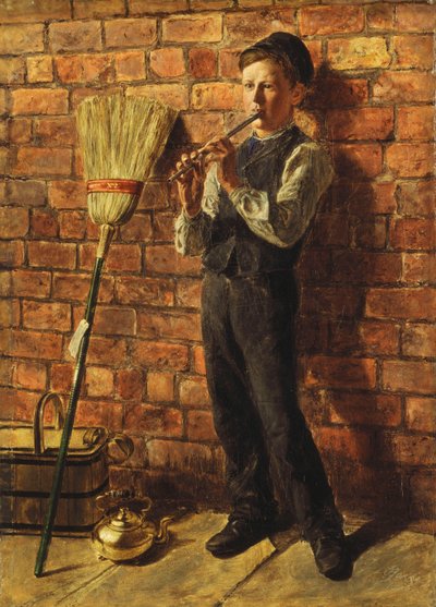 İşe Karşı Müzik, 1864 by Edward Joseph Worrall