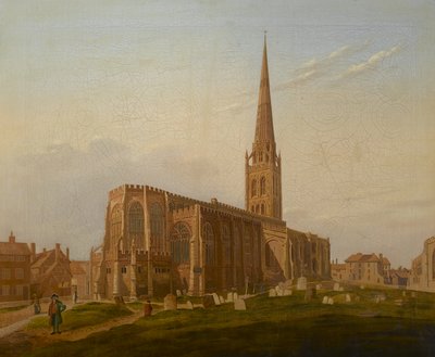 Aziz Michael Kilisesi, Coventry, c.1824 by Edward Junior Rudge