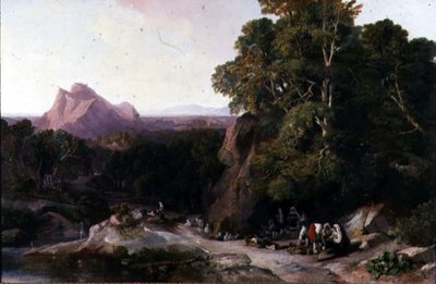 Subiaco vatandaşları by Edward Lear