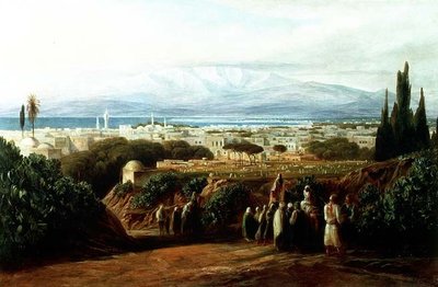 Mezarlığı olan şehir by Edward Lear