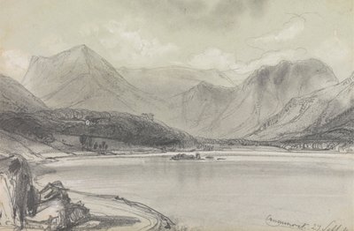 Crummock Su by Edward Lear