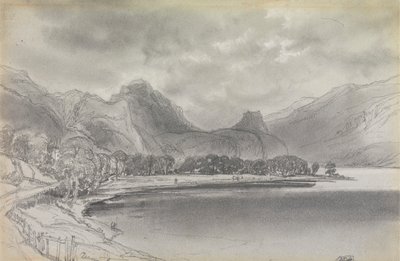 Derwentwater by Edward Lear