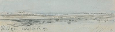 El Areesh (Torrens Aegypti) by Edward Lear