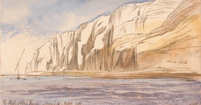 Gebel Şeyh Ebu Fodde, sabah 8:00, 4 Mart 1867 (588) by Edward Lear