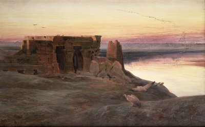 Kom Ombo Tapınağı, Mısır by Edward Lear