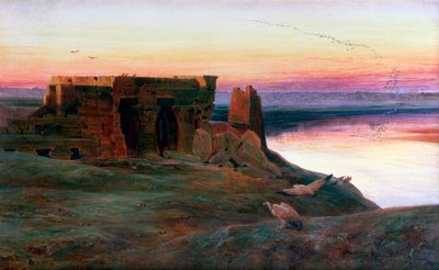 Kom Ombo Tapınağı, Mısır, 1856. by Edward Lear