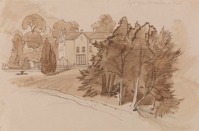 Malikane (Knowsley Lane?) by Edward Lear