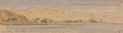 Sabooa yakınında by Edward Lear
