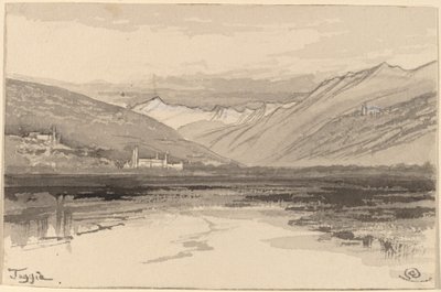 Taggia, 18841885. by Edward Lear