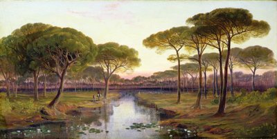 Pineta, Ravenna by Edward Lear