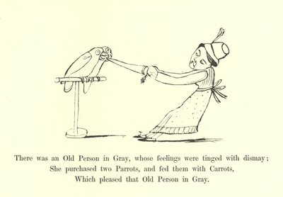 There was an Old Person in Gray, whose feelings were tinged with dismay  by Edward Lear