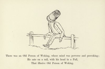 There was an Old Person of Woking, whose mind was perverse and provoking  by Edward Lear