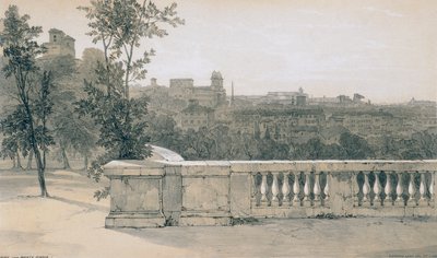 Roma ve çevresinden manzaralar: Monte Pincio