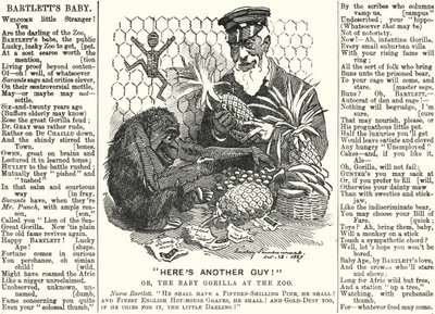 Punch karikatür: Londra Hayvanat Bahçesi