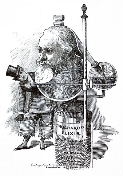 Benjamin Ward Richardson. by Edward Linley Sambourne