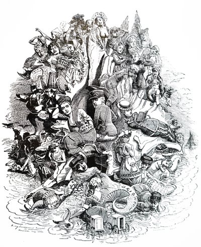 İngiliz sahil beldeleri by Edward Linley Sambourne