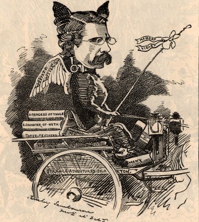 William Black çizgi film by Edward Linley Sambourne