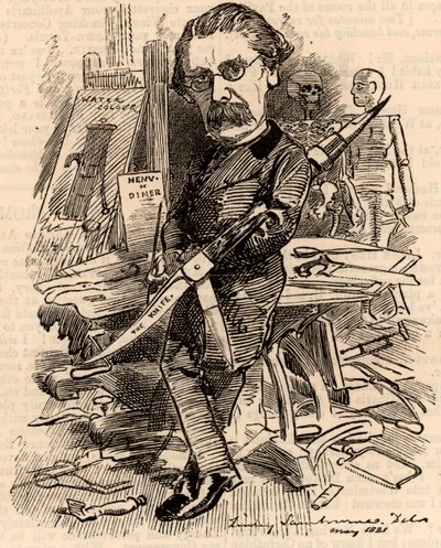 Henry Thompson (1820-1904) by Edward Linley Sambourne
