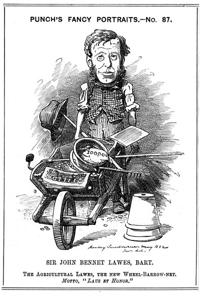 John Bennett Lawes, İngiliz tarımcı, 1882. by Edward Linley Sambourne