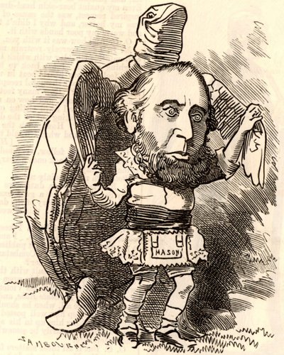John Ellis kaplumbağayla dans ediyor by Edward Linley Sambourne