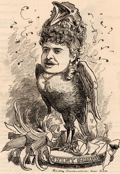 Madam Emma Albani (1852-1930) by Edward Linley Sambourne