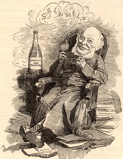 Samuel Gülümsüyor (1812-1904) by Edward Linley Sambourne