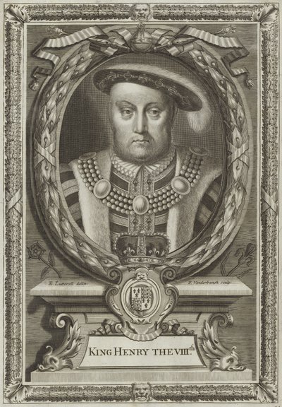 İngiltere Kralı Henry VIII by Edward Lutterell