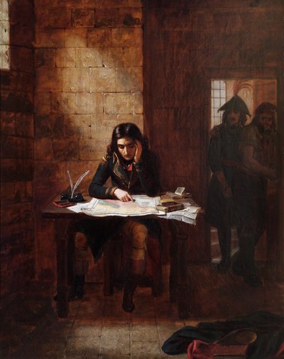 Napolyon 1794'te Nice Hapishanesinde by Edward Matthew Ward