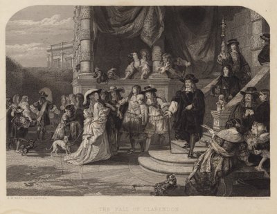 Clarendon'ın Düşüşü by Edward Matthew Ward