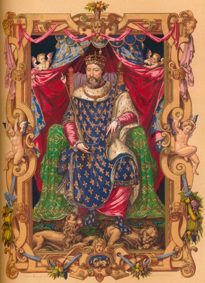 Fransa Kralı I. Francis, 16. yüzyıl, 1849. by Edward May