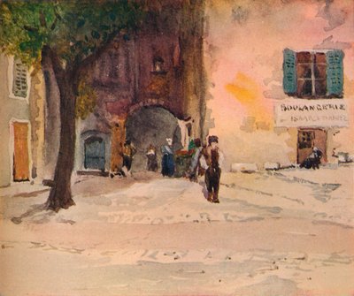 Ağ Geçidi, Tourettes, Provence, c1899 by Edward Millington Synge