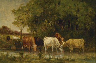 Peyzajdaki İnekler by Edward Mitchell Bannister