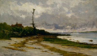 Newport, R.I., yak. 1877-1878. by Edward Mitchell Bannister