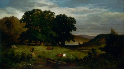 Meşe Ağaçları, 1876. by Edward Mitchell Bannister