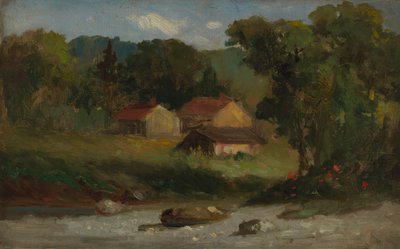 Rocky Çiftliği, Newport, 1891. by Edward Mitchell Bannister