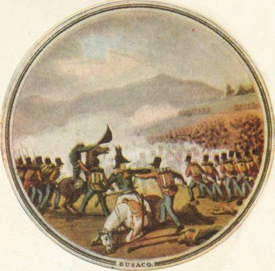 Busaco Savaşı, 1815, 1910 by Edward Orme