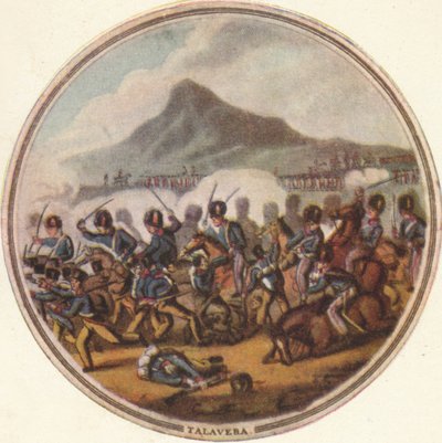 Talavera Savaşı, 1815, 1910 by Edward Orme