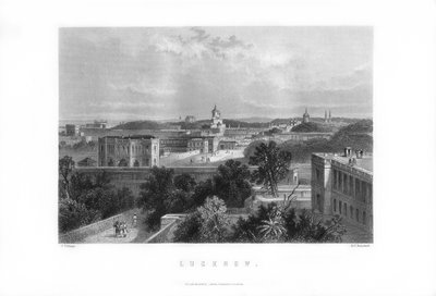 Lucknow, Hindistan, 1893. by Edward Paxman Brandard