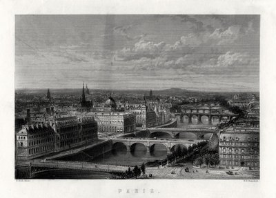 Paris, Fransa, 1883 by Edward Paxman Brandard