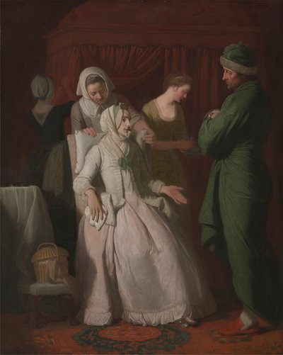 Sempatiyle Teselli Edilen Erdemli by Edward Penny