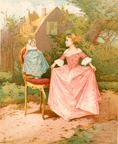 Bir Bebeğin Büyük Büyükannesi by Edward Percy Moran